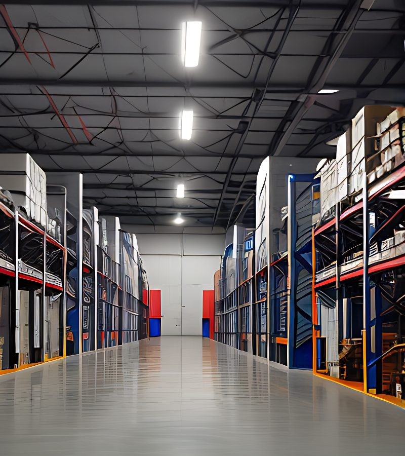 warehouse electronic parts warehouse